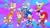 Size: 2048x1152 | Tagged: safe, artist:slysonic, amy rose, cheese (chao), cream the rabbit, knuckles the echidna, miles "tails" prower, rouge the bat, sonic the hedgehog, bat, chao, echidna, fox, hedgehog, rabbit, sonic dream team, 2023, abstract background, ariem, classic amy, classic knuckles, classic sonic, classic style, classic tails, dream orb, greg martin style, group, smile