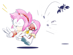Size: 1600x1200 | Tagged: safe, artist:blehmaster7, amy rose, bottomless, fleetway amy