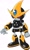 Size: 1239x2048 | Tagged: safe, artist:theteyoman, gemerl, 2024, looking offscreen, robot, simple background, solo, standing, white background