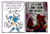 Size: 1355x913 | Tagged: safe, artist:punkitt-is-here, sonic the hedgehog, human, abstract background, clenched fist, crossover, cute, dialogue, duo, english text, mario, meme, shadowed face, sonabetes, speech bubble, standing