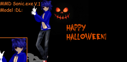 Size: 1324x644 | Tagged: safe, artist:mokathekiller, oc, oc:sonic.exe, human, humanized