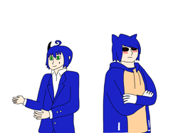 Size: 2732x2048 | Tagged: safe, artist:noooonswing, sonic the hedgehog, oc, oc:sonic.exe, human, humanized