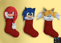 Size: 3000x2100 | Tagged: safe, artist:jocelynminions, knuckles the echidna, miles "tails" prower, sonic the hedgehog