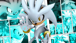 Size: 1192x670 | Tagged: safe, editor:scott910, silver the hedgehog, hedgehog, male, wallpaper, youtube link in description