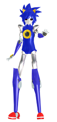 Size: 819x1752 | Tagged: safe, artist:univermangamangasimu, metal sonic, human, humanized