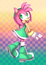 Size: 2894x4093 | Tagged: safe, artist:saltorii, amy rose