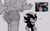 Size: 2048x1269 | Tagged: suggestive, artist:navigator8_, rouge the bat, shadow the hedgehog, sonic x shadow generations, ..., butt, grey background, greyscale, monochrome, redraw, reference inset, simple background