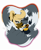 Size: 2700x3300 | Tagged: safe, artist:jetwavewind, tangle the lemur, whisper the wolf, 2023, duo, eyes closed, heart tail, holding each other, kiss on cheek, lesbian, lesbian pride, looking at them, one fang, pride, shipping, signature, simple background, smile, tangle x whisper, transparent background