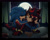 Size: 1920x1535 | Tagged: suggestive, artist:lamp-p0st, shadow the hedgehog, sonic the hedgehog, abstract background, duo, eyes closed, gay, indoors, kiss, making out, nighttime, saliva trail, shadow x sonic, shipping, sitting, tongue out