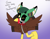 Size: 4580x3560 | Tagged: safe, artist:fartist2020, cassia the pronghorn, solo, turkey costume