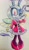 Size: 1182x2048 | Tagged: safe, artist:jaslenebella0, jewel the beetle, beetle, 2024, christmas, christmas outfit, flying, hand on head, idw sonic the hedgehog, looking at viewer, smile, solo, traditional media, wink