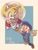 Size: 1536x2048 | Tagged: safe, artist:te____zz, miles "tails" prower, abstract background, carrying them, character name, crossover, duo, fix-it felix jr. (wreck-it ralph), hammer, smile, wreck-it ralph (series)