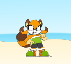 Size: 2592x2323 | Tagged: safe, artist:bubbleszap, marine the raccoon