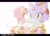 Size: 2048x1467 | Tagged: safe, artist:posojo123, amy rose, blaze the cat, cat, hedgehog, 2021, amy x blaze, cute, eyes closed, female, females only, happy new year, lesbian, looking at viewer, mouth open, new years, shipping