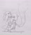 Size: 1820x2048 | Tagged: safe, artist:sonicrelated, tangle the lemur, whisper the wolf, lemur, wolf, 2022, cute, duo, eyes closed, female, heart, holding hands, kiss on cheek, lesbian, pencilwork, shipping, signature, sketch, smile, tangabetes, tangle x whisper, whispabetes