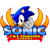 Size: 690x667 | Tagged: safe, artist:danielvieirabr2020, sonic the hedgehog, 2021, 3d, classic sonic, classic sonic (universe), clenched fist, logo, remake, simple background, solo, sonic the fighters, transparent background