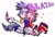 Size: 1845x1240 | Tagged: safe, artist:derekunleashed, amy rose, blaze the cat, cat, hedgehog, 2024, amy x blaze, amy's halterneck dress, blaze's tailcoat, blushing, clothes, cute, dress, eyes closed, female, females only, heart, hugging from behind, lesbian, mouth open, shipping