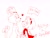 Size: 2048x1536 | Tagged: safe, artist:itsniknikki, amy rose, blaze the cat, cat, hedgehog, 2024, amy x blaze, amy's halterneck dress, blaze's tailcoat, blushing, clothes, cute, dress, english text, eyes closed, female, females only, heart, lesbian, line art, shipping, sketch, speech bubble