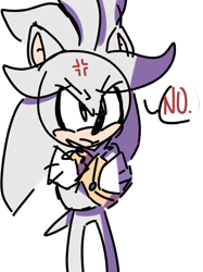 Size: 1280x1707 | Tagged: safe, artist:artyyline, silver the hedgehog, angry, arms folded, cross popping vein, dialogue, english text, frown, looking ahead, looking offscreen, simple background, sketch, solo, standing, transparent background