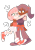 Size: 1430x2048 | Tagged: safe, artist:artyyline, amy rose, blaze the cat, human, alternate version, amy x blaze, blushing, cute, dark skin, duo, heart, hugging, humanized, lesbian, looking at each other, no outlines, one eye closed, shipping, simple background, smile, standing, transparent background