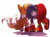 Size: 700x513 | Tagged: safe, artist:hanybe, knuckles the echidna, miles "tails" prower, sonic the hedgehog, 2013, back view, backlighting, holding each other, shadow (lighting), signature, simple background, team sonic, trio, walking, white background