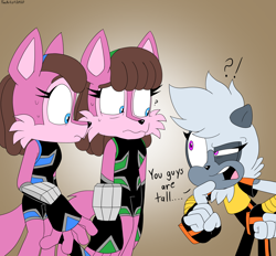 Size: 4760x4410 | Tagged: safe, artist:fartist2020, leeta the wolf, lyco the wolf, tangle the lemur, twins