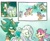 Size: 2048x1666 | Tagged: safe, artist:chipchappcomic, cream the rabbit, shadow the hedgehog, chao, hedgehog, rabbit, apple bloom, crossover, fluttershy, hair bow, my little pony, scootaloo, sweetie belle