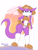 Size: 4520x5961 | Tagged: safe, artist:byghosteduard, nicolette the weasel, weasel, alternate version, female, retrowave, solo, synthwave