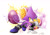 Size: 1772x1240 | Tagged: safe, artist:finikart, espio the chameleon, chameleon, male, passion fruit, solo