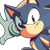 Size: 300x300 | Tagged: safe, editor:editingwonderland, sonic the hedgehog, edit, icon, simple background, solo, transparent background, transparent edit