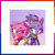 Size: 225x225 | Tagged: safe, amy rose, blaze the cat, amy x blaze, bad quality, bisexual pride, duo, edit, icon, lesbian, lesbian pride, pride, pride flag, shipping