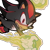 Size: 300x300 | Tagged: safe, editor:editingwonderland, shadow the hedgehog, edit, icon, simple background, solo, transparent background, transparent edit