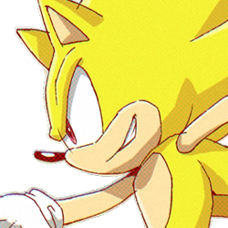 Size: 300x300 | Tagged: safe, editor:editingwonderland, sonic the hedgehog, super sonic, edit, icon, simple background, solo, super form, transparent background