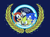 Size: 1280x943 | Tagged: safe, artist:mightysen, mighty the armadillo, ray the flying squirrel, sonic the hedgehog, armadillo, flying squirrel, hedgehog, squirrel, blue background, blushing, classic mighty, classic sonic, classic sonic (universe), looking at viewer, looking offscreen, male, mouth open, pointing, redraw, segasonic bros, simple background, smile, sparkles, trio
