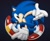 Size: 1110x913 | Tagged: safe, artist:kolsanart, sonic the hedgehog, hedgehog, sonic adventure, 2024, adventure pose, classic sonic, classic sonic (universe), male, pointing, redraw, simple background, smile, solo