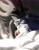 Size: 1617x2048 | Tagged: safe, artist:shu_0696, shadow the hedgehog, sonic the hedgehog, hedgehog, 2024, alternate universe, au:sickness, bed, duo, ear fluff, eyes closed, gay, holding them, indoors, male, shadow x sonic, shipping
