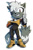 Size: 720x1080 | Tagged: safe, artist:lettuce_ms, tangle the lemur, lemur, 2024, clenched teeth, female, grin, hand on hip, looking at viewer, one eye closed, simple background, smile, smiling at viewer, solo, standing, thumbs up, white background, wink, winking at viewer