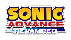 Size: 1920x1080 | Tagged: safe, english text, fangame, logo, no characters, simple background, sonic advance, sonic advance revamped, transparent background