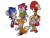 Size: 2880x2160 | Tagged: safe, sonic ova, amy rose, cream the rabbit, knuckles the echidna, miles "tails" prower, sonic the hedgehog, sonic the ova