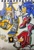 Size: 2716x3999 | Tagged: safe, artist:stupidfred0, knuckles the echidna, miles "tails" prower, sonic the hedgehog, sonic adventure 2, 2024, cyclone, grin, question mark, simple background, smile, soap shoes, team sonic, thumbs up, traditional media, treads, trio