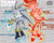 Size: 1350x1080 | Tagged: safe, artist:puro134, blaze the cat, silver the hedgehog, alternate universe, duo, electricity, fire