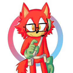 Size: 2000x2000 | Tagged: safe, artist:silverkato, gadget the wolf, 2018, looking ahead, outline, simple background, smile, solo, standing, transparent background