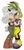 Size: 970x2048 | Tagged: safe, artist:coffea_tea, lanolin the sheep, surge the tenrec, blushing, duo, holding hands, lanolin x surge, lesbian, looking at each other, shipping, simple background, smile, sparkles, surgolin, white background, wink