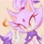 Size: 2000x2000 | Tagged: safe, artist:nellasan, blaze the cat, cat, blaze's tailcoat, female, fire, flame, looking offscreen, signature