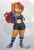 Size: 1341x2000 | Tagged: safe, artist:azul35art, artist:azul35arte, sally acorn, chipmunk, arms behind head, echo background, female, long hair, looking at viewer, sally's ringblader outfit, solo