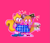 Size: 639x544 | Tagged: safe, artist:reilovesstars, miles "tails" prower, ray the flying squirrel, flying squirrel, fox, squirrel, blanket, blushing, classic ray, classic tails, cute, duo, gay, heart, holding something, male, mouth open, outline, pink background, rayabetes, shipping, simple background, smile, standing, tailabetes, tailray