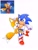 Size: 1536x2048 | Tagged: safe, artist:lok_cd, miles "tails" prower, sonic the hedgehog, fox, hedgehog, sonic the ova, 2024, classic sonic, classic sonic (universe), classic tails, duo, frown, male, redraw, reference inset, scared, simple background, standing, white background