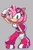 Size: 2308x3500 | Tagged: safe, artist:nin10ja, amy rose, sonic riders, sunglasses