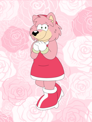 Size: 3624x4802 | Tagged: safe, artist:toonidae, amy rose