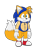 Size: 1085x1244 | Tagged: safe, artist:doomlazy27, miles "tails" prower, sonic the hedgehog, alternate version, clothes, cosplay, flat colors, hoodie, kigurumi, looking offscreen, simple background, smile, solo, standing, transparent background, zip